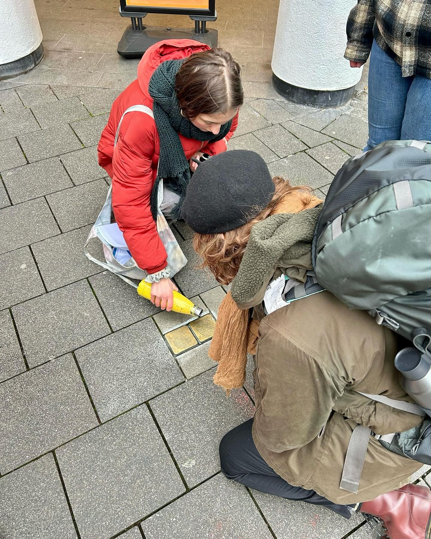 Stolpersteine Aktion 250207